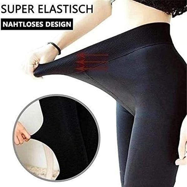women's leggings women thick cashmere wool windproof and cold lasting warmth pants winter skinny velvet fleece leggins trousers, Black
women's leggings women thick cashmere wool windproof and cold lasting warmth pants winter skinny velvet fleece leggins trousers, Black