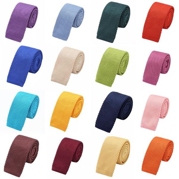 bow ties ricnais classic multicolor solid color knitted tie skinny slim necktie wedding gift business casual mens narrow neckties cravate, Black;gray
bow ties ricnais classic multicolor solid color knitted tie skinny slim necktie wedding gift business casual mens narrow neckties cravate, Black;gray