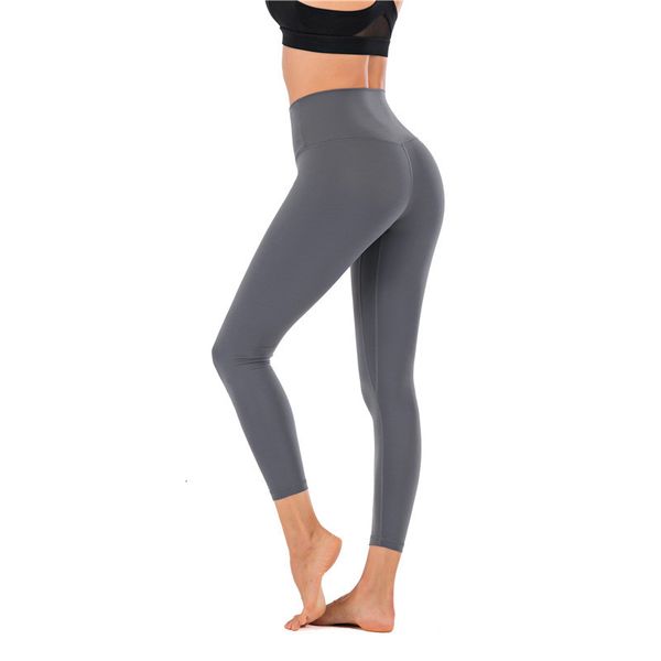high waist solid color pants double face sanding skin nude yoga leggings gym clothes women running fitness workout legging tights, Black
high waist solid color pants double face sanding skin nude yoga leggings gym clothes women running fitness workout legging tights, Black