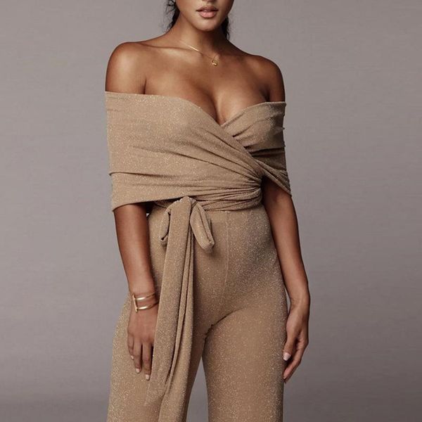 women's jumpsuits & rompers 2021 off shoulder lace up women jumpsuit party clubwear skinny overalls fashion high waist, Black;white
women's jumpsuits & rompers 2021 off shoulder lace up women jumpsuit party clubwear skinny overalls fashion high waist, Black;white