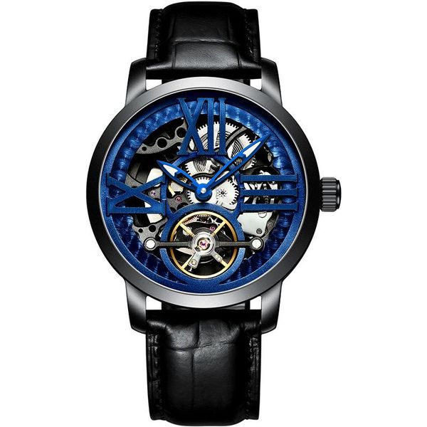 wristwatches ailang business men's watch hollow automatic mechanical 30m waterproof tourbillon pointer watches relogio masculino 6811lm, Slivery;brown 
wristwatches ailang business men's watch hollow automatic mechanical 30m waterproof tourbillon pointer watches relogio masculino 6811lm, Slivery;brown