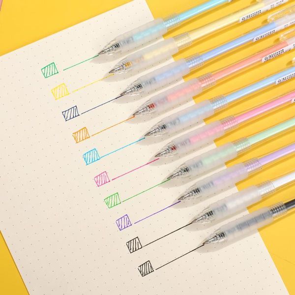 gel pens 10pcs/set simple colored cute creative diy journal neutral pen planner stationery office school items1
gel pens 10pcs/set simple colored cute creative diy journal neutral pen planner stationery office school items1
