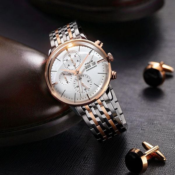 wristwatches feice mechanical men watch casual sport watches fashion automatic stainless steel multi sub dials waterproof date, Slivery;brown
wristwatches feice mechanical men watch casual sport watches fashion automatic stainless steel multi sub dials waterproof date, Slivery;brown