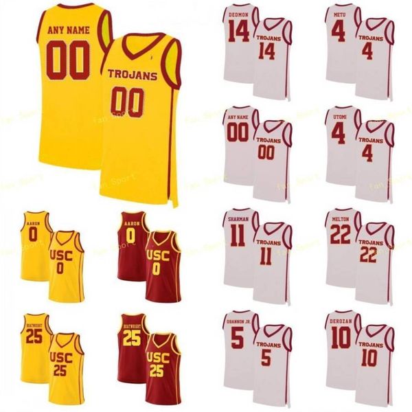 ncaa college usc trojans basketball jersey 21 onyeka okongwu 22 drake london 23 max agbonkpolo 24 brian scalabrine custom stitched, Black
ncaa college usc trojans basketball jersey 21 onyeka okongwu 22 drake london 23 max agbonkpolo 24 brian scalabrine custom stitched, Black