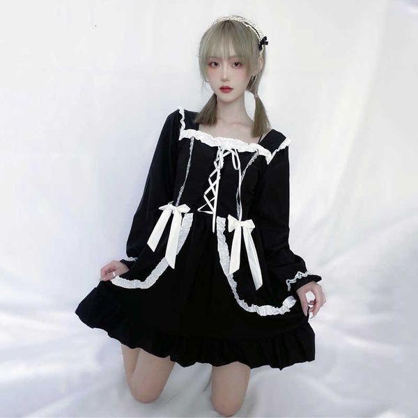 party dresses gothic kawaii black women lolita harajuku cute bandage lace vintage clothes long sleeve cosplay maid princess qqhu, White;black
party dresses gothic kawaii black women lolita harajuku cute bandage lace vintage clothes long sleeve cosplay maid princess qqhu, White;black