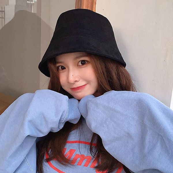 solid color suede bucket hat women sun hats korean ladies girls panama cap outdoor wide brim fisherman caps, Blue;gray
solid color suede bucket hat women sun hats korean ladies girls panama cap outdoor wide brim fisherman caps, Blue;gray