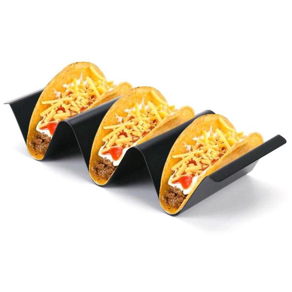 kitchen storage & organization stainless steel taco holder rack stand wave shape tray display cooking tool
kitchen storage & organization stainless steel taco holder rack stand wave shape tray display cooking tool