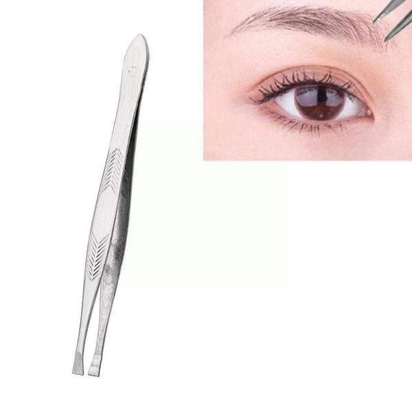 eyebrow tools & stencils hair removal tweezers steel slanted makeup tool silver body face point tip leg beauty c2x9
eyebrow tools & stencils hair removal tweezers steel slanted makeup tool silver body face point tip leg beauty c2x9