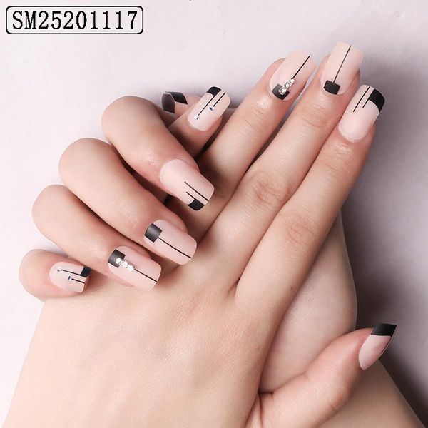 nail gel fake nails short square head music score wear stickers finished 24pcs with glue, Red;pink
nail gel fake nails short square head music score wear stickers finished 24pcs with glue, Red;pink