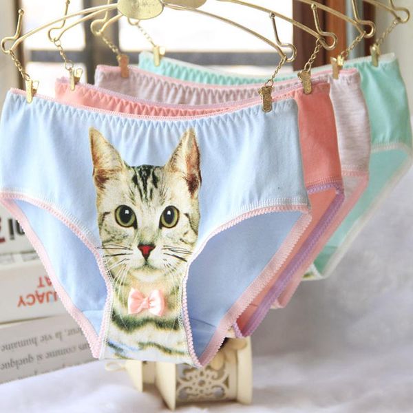 panties 6pcs/lot cute girl underwear cat briefs cotton lingerie soft comfortable big female underpanties, Camo
panties 6pcs/lot cute girl underwear cat briefs cotton lingerie soft comfortable big female underpanties, Camo