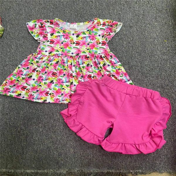 clothing sets 2021 summer style cotton baby girl suit -sleeved print and pink lace shorts casual children's, White
clothing sets 2021 summer style cotton baby girl suit -sleeved print and pink lace shorts casual children's, White