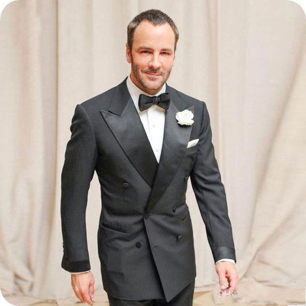men's suits & blazers dark gray groom tuxedo double men breasted fine adjustment wedding suits blazer lapela peaked 2 male suit parts, White;black
men's suits & blazers dark gray groom tuxedo double men breasted fine adjustment wedding suits blazer lapela peaked 2 male suit parts, White;black