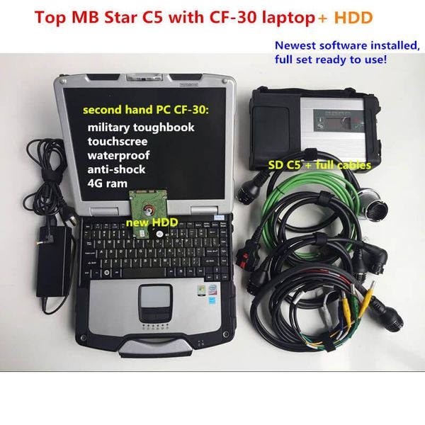 diagnostic tools car tool mb star c5 with 2021.06v software install in lapcf30 toughbook cf-30 pc sd connect car/truck test
diagnostic tools car tool mb star c5 with 2021.06v software install in lapcf30 toughbook cf-30 pc sd connect car/truck test