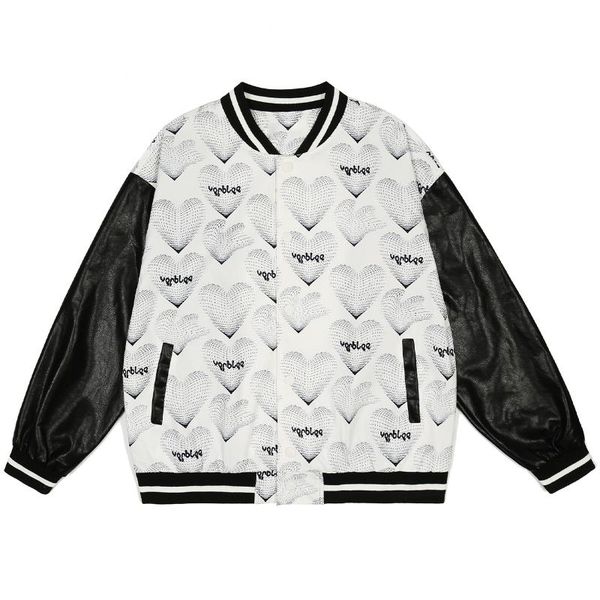 men's jackets lacible streetwear men baseball jacket coat bomber hip hop harajuku grid love autumn thin loose outwear unisex, Black;brown
men's jackets lacible streetwear men baseball jacket coat bomber hip hop harajuku grid love autumn thin loose outwear unisex, Black;brown