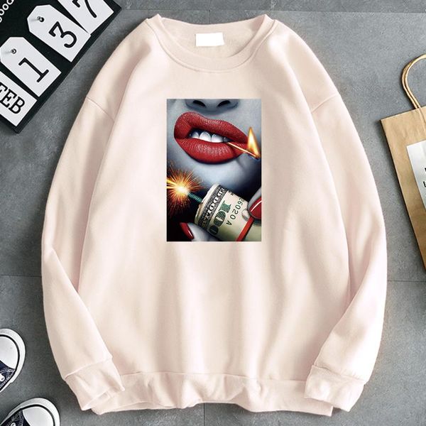 men's hoodies & sweatshirts red lips matches money printed hoody for man korean men hoodie long sleeve street fashion mens, Black
men's hoodies & sweatshirts red lips matches money printed hoody for man korean men hoodie long sleeve street fashion mens, Black