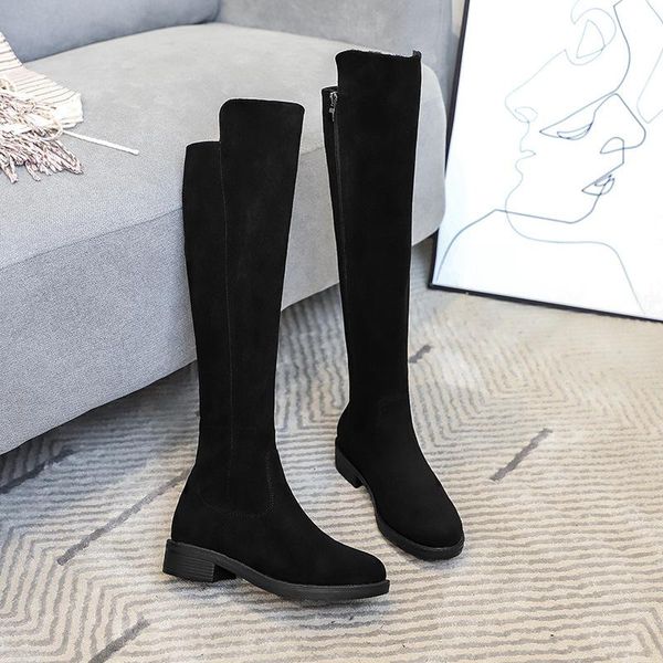 boots med heel female shoes zipper winter footwear boots-women round toe ladies rubber 2021 autumn over-the-knee increased inter, Black
boots med heel female shoes zipper winter footwear boots-women round toe ladies rubber 2021 autumn over-the-knee increased inter, Black