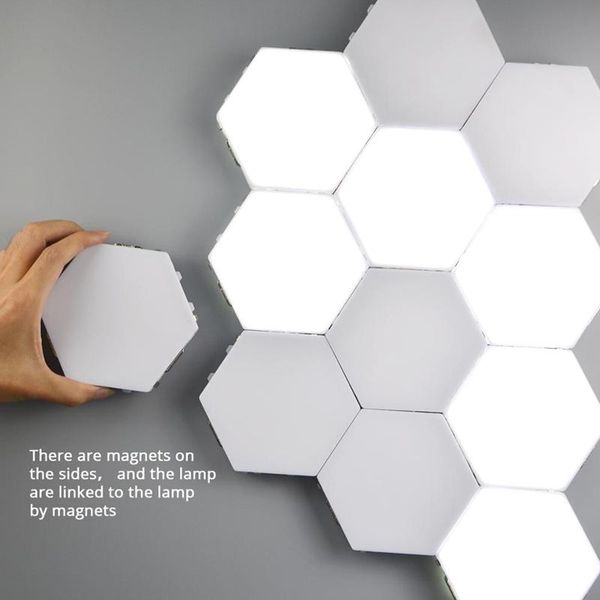 honeycomb lights wall lamp touch switch quantum bedroom corridor light fixture modern decoration led hexagon
honeycomb lights wall lamp touch switch quantum bedroom corridor light fixture modern decoration led hexagon