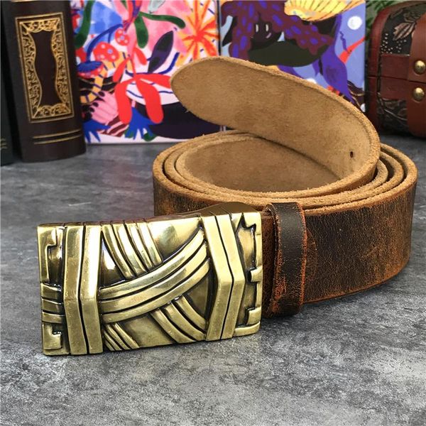 belts luxury leather belt men gold metal buckle ceinture homme genuine cowboy jeans male strap wide mbt0038, Black;brown
belts luxury leather belt men gold metal buckle ceinture homme genuine cowboy jeans male strap wide mbt0038, Black;brown