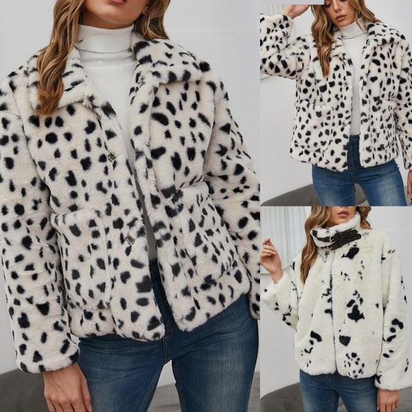 women's jackets plush jacket women winter short 2021 korean version loose wool faux fur print coat outwear coats, Black;brown
women's jackets plush jacket women winter short 2021 korean version loose wool faux fur print coat outwear coats, Black;brown