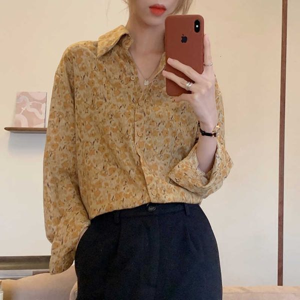 women's blouses & shirts french niche temperament floral jacket female spring and autumn korean long-sleeved shirt t1jo, White
women's blouses & shirts french niche temperament floral jacket female spring and autumn korean long-sleeved shirt t1jo, White