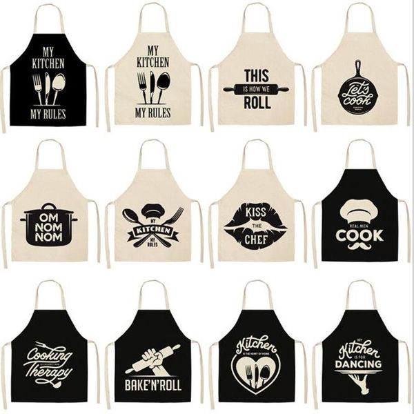aprons 1pc letter alphabet kitchen for women cotton linen bibs household cleaning pinafore home cooking apron 55*68cm
aprons 1pc letter alphabet kitchen for women cotton linen bibs household cleaning pinafore home cooking apron 55*68cm