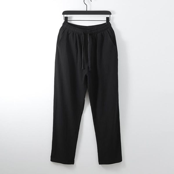 men's pants large size summer cotton tall big sizes wide leg linen pant oversized jogger trousers male plus loose men, Black
men's pants large size summer cotton tall big sizes wide leg linen pant oversized jogger trousers male plus loose men, Black