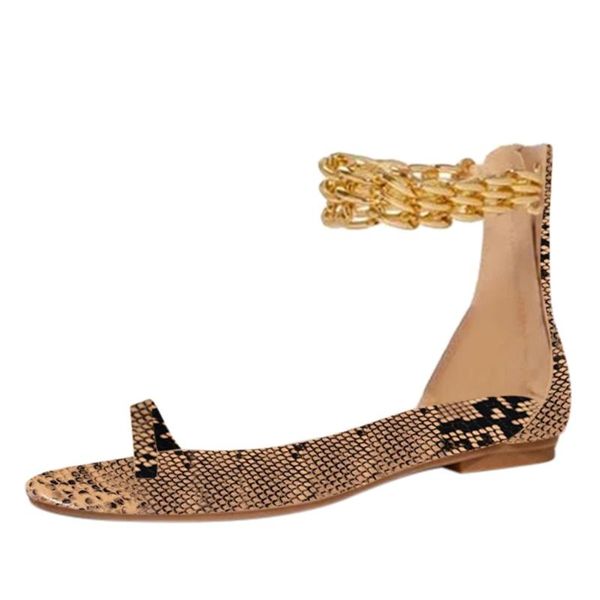 flat shoes woman open toe gladiator sandals women's casual metal chain strap summer sandal, Black
flat shoes woman open toe gladiator sandals women's casual metal chain strap summer sandal, Black