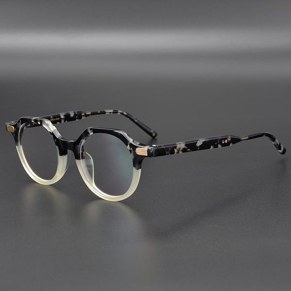 fashion sunglasses frames retro vintage assorted colors acetate myopia eyeglass frame hand made women men wide head users classical oval top, Black
fashion sunglasses frames retro vintage assorted colors acetate myopia eyeglass frame hand made women men wide head users classical oval top, Black