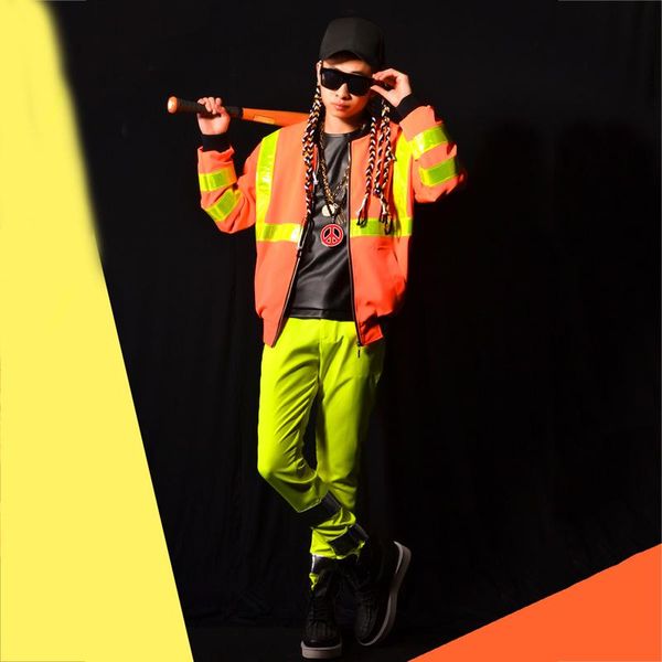 stage wear hip hop clothing men fluorescent color reflective suit jazz costumes performance pole dance rave outfit xs3063, Black;red
stage wear hip hop clothing men fluorescent color reflective suit jazz costumes performance pole dance rave outfit xs3063, Black;red