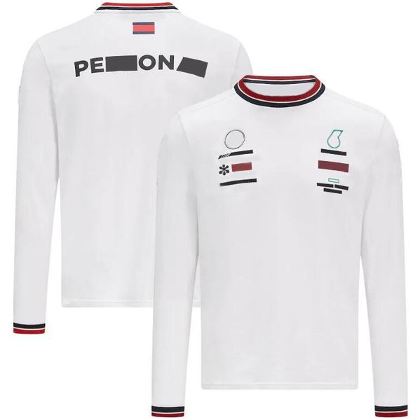 2021 new racing team f1 racing suit long-sleeved round neck t-shirt polyester quick-drying customizable summer men and women
2021 new racing team f1 racing suit long-sleeved round neck t-shirt polyester quick-drying customizable summer men and women