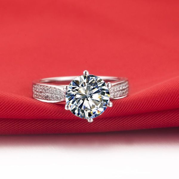 cluster rings brilliant 1ct test real moissanite diamond engagement ring solid 18k white gold wedding anniversary, Golden;silver
cluster rings brilliant 1ct test real moissanite diamond engagement ring solid 18k white gold wedding anniversary, Golden;silver