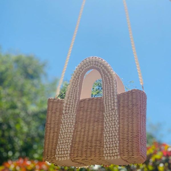 pearl chain summer small straw shoulder bags for women rattan weave travel beach square bag women's fashion crossbody handbags duffel
pearl chain summer small straw shoulder bags for women rattan weave travel beach square bag women's fashion crossbody handbags duffel