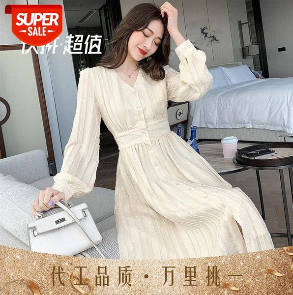 south korea dongdaemun skirt korean style fashion female slim long-sleeved chiffon dress #zm5a, Black;gray
south korea dongdaemun skirt korean style fashion female slim long-sleeved chiffon dress #zm5a, Black;gray