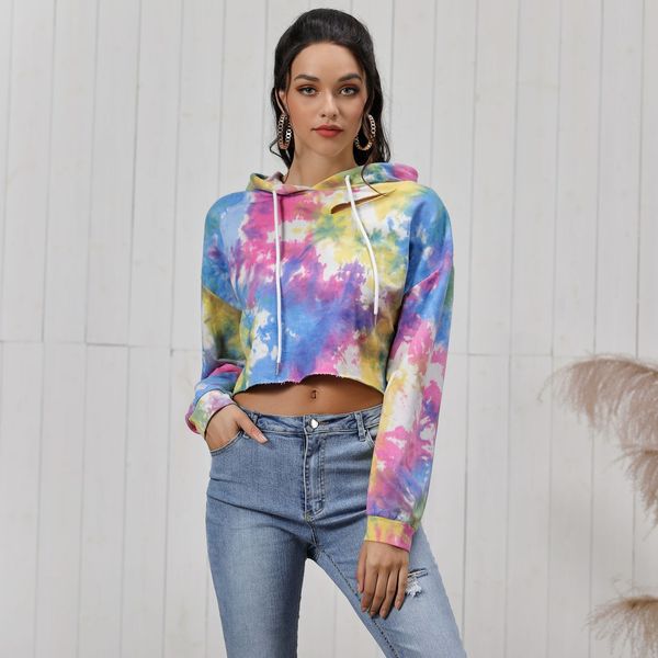 trendy iadies' sweaters fr091 tie dye hole nostalgic short hooded women's sweater, Black
trendy iadies' sweaters fr091 tie dye hole nostalgic short hooded women's sweater, Black