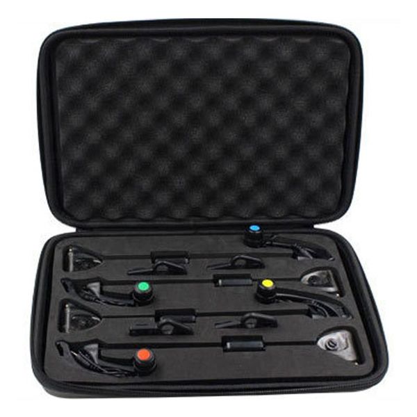 fishing swinger set led illuminated bite indicator digital metal alarm accessories for carp black
fishing swinger set led illuminated bite indicator digital metal alarm accessories for carp black