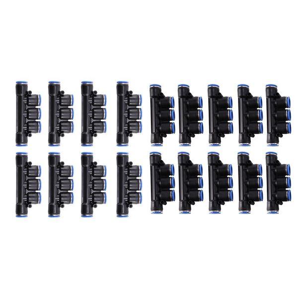 pneumatic tools pk-12mm five-way hose plastic connector quick plug push in for air / water pipe
pneumatic tools pk-12mm five-way hose plastic connector quick plug push in for air / water pipe