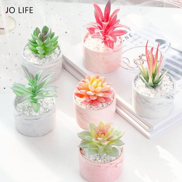 decorative flowers & wreaths jo life marble ceramic pot artificial flower succulent plant for home office wedding decoration
decorative flowers & wreaths jo life marble ceramic pot artificial flower succulent plant for home office wedding decoration