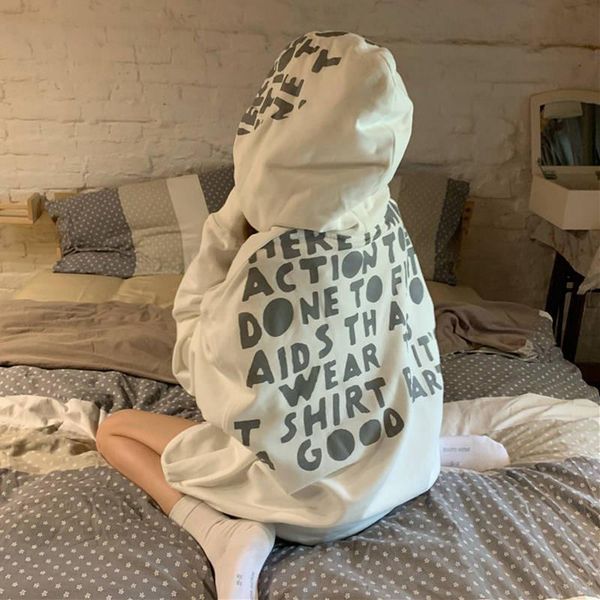 women's hoodies & sweatshirts hip hop hoodie women funny korean oversized female casual o-neck autumn long sleeve letter print streetw, Black
women's hoodies & sweatshirts hip hop hoodie women funny korean oversized female casual o-neck autumn long sleeve letter print streetw, Black