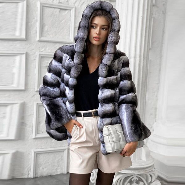 women's fur & faux medium length natural rex coats for woman 2021 winter fashion full pelt genuine coat turn-down collar, Black
women's fur & faux medium length natural rex coats for woman 2021 winter fashion full pelt genuine coat turn-down collar, Black
