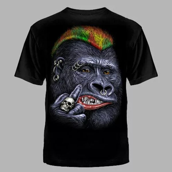 t-shirt military black 100% cotton.t-shirts gorrila king kong on the hype, White;black
t-shirt military black 100% cotton.t-shirts gorrila king kong on the hype, White;black