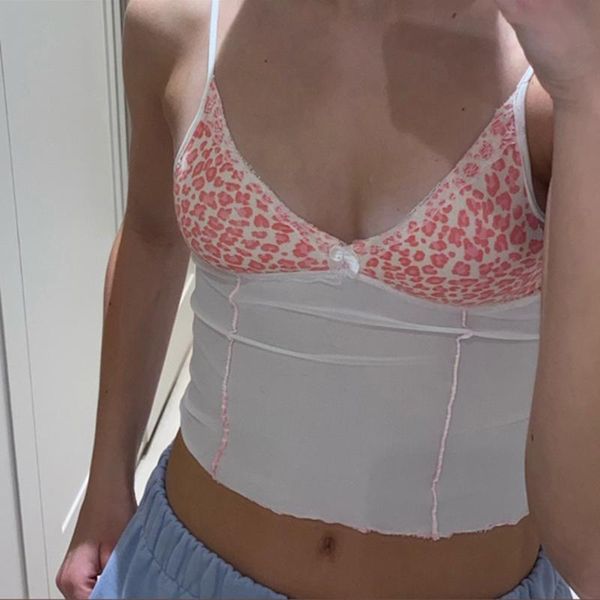women's tanks & camis dossni women pink leopard print bow y2k sleeveless white lace ptachwork cute crop camisole tee club vest cam
women's tanks & camis dossni women pink leopard print bow y2k sleeveless white lace ptachwork cute crop camisole tee club vest cam