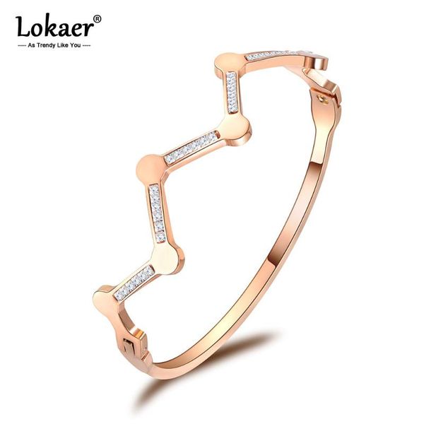 lokaer stainless steel point polylines design cubic zirconia cuff bangles bracelets lovers jewelry valentine's day gift b18067 bangle, Black
lokaer stainless steel point polylines design cubic zirconia cuff bangles bracelets lovers jewelry valentine's day gift b18067 bangle, Black