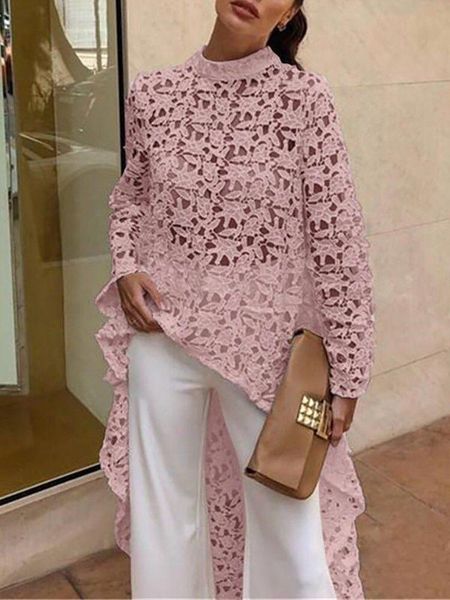 women's trench coats 2021 summer fashion autumn round neck full sleeves lace hollow out asymmetrical pullover female clothes e864, Tan;black
women's trench coats 2021 summer fashion autumn round neck full sleeves lace hollow out asymmetrical pullover female clothes e864, Tan;black