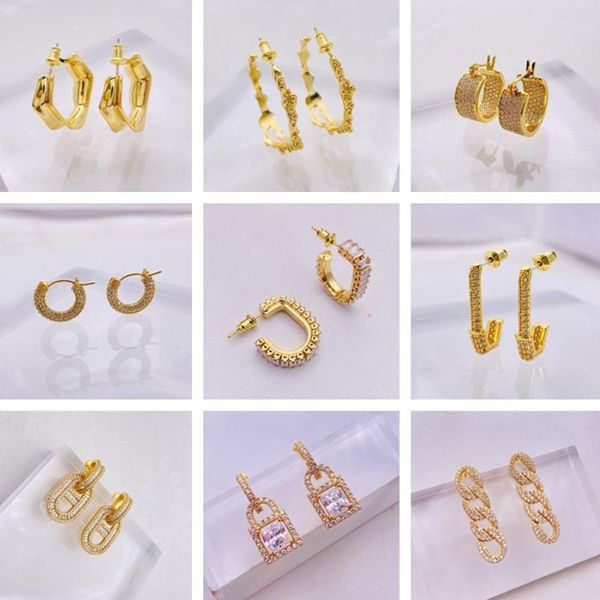 stud trendy gold silver color brass round chain letter earring for women girl geometric piercing earrings statement jewelry, Golden;silver
stud trendy gold silver color brass round chain letter earring for women girl geometric piercing earrings statement jewelry, Golden;silver