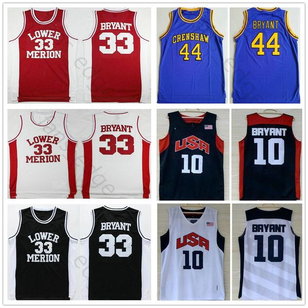 ncaa mens vintage 33 bryant lower merion high school basketball jerseys red black white stitched shirts
ncaa mens vintage 33 bryant lower merion high school basketball jerseys red black white stitched shirts