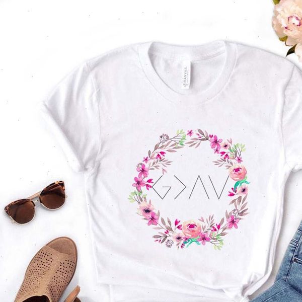 women t shirt womens shirts god is the high and lows floral print short sleeve, White
women t shirt womens shirts god is the high and lows floral print short sleeve, White