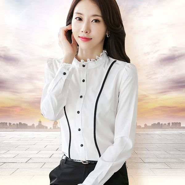 women's blouses & shirts 2021 ol fashion formal dress shirt woman slim long sleeve white blouse elegant office ladies work wear clothe
women's blouses & shirts 2021 ol fashion formal dress shirt woman slim long sleeve white blouse elegant office ladies work wear clothe