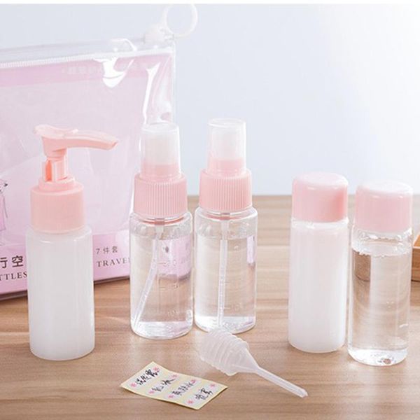 7pcs effective plastic mini cosmetic face cream pot bottles transparent empty container bottle storage & jars
7pcs effective plastic mini cosmetic face cream pot bottles transparent empty container bottle storage & jars