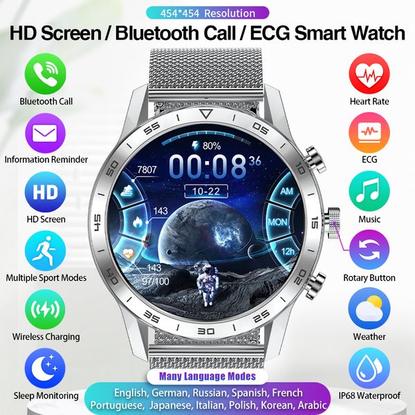 bluetooth call 454*454 hd 1.39 screen smart watch ecg ppg rotary button wireless charging smartwatch for men long batteryg, Slivery;brown
bluetooth call 454*454 hd 1.39 screen smart watch ecg ppg rotary button wireless charging smartwatch for men long batteryg, Slivery;brown