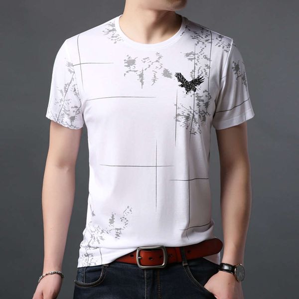 summer men's short sleeve t-shirt youth fashion korean large fashionable eagle round neck half bottom coat, White;black
summer men's short sleeve t-shirt youth fashion korean large fashionable eagle round neck half bottom coat, White;black